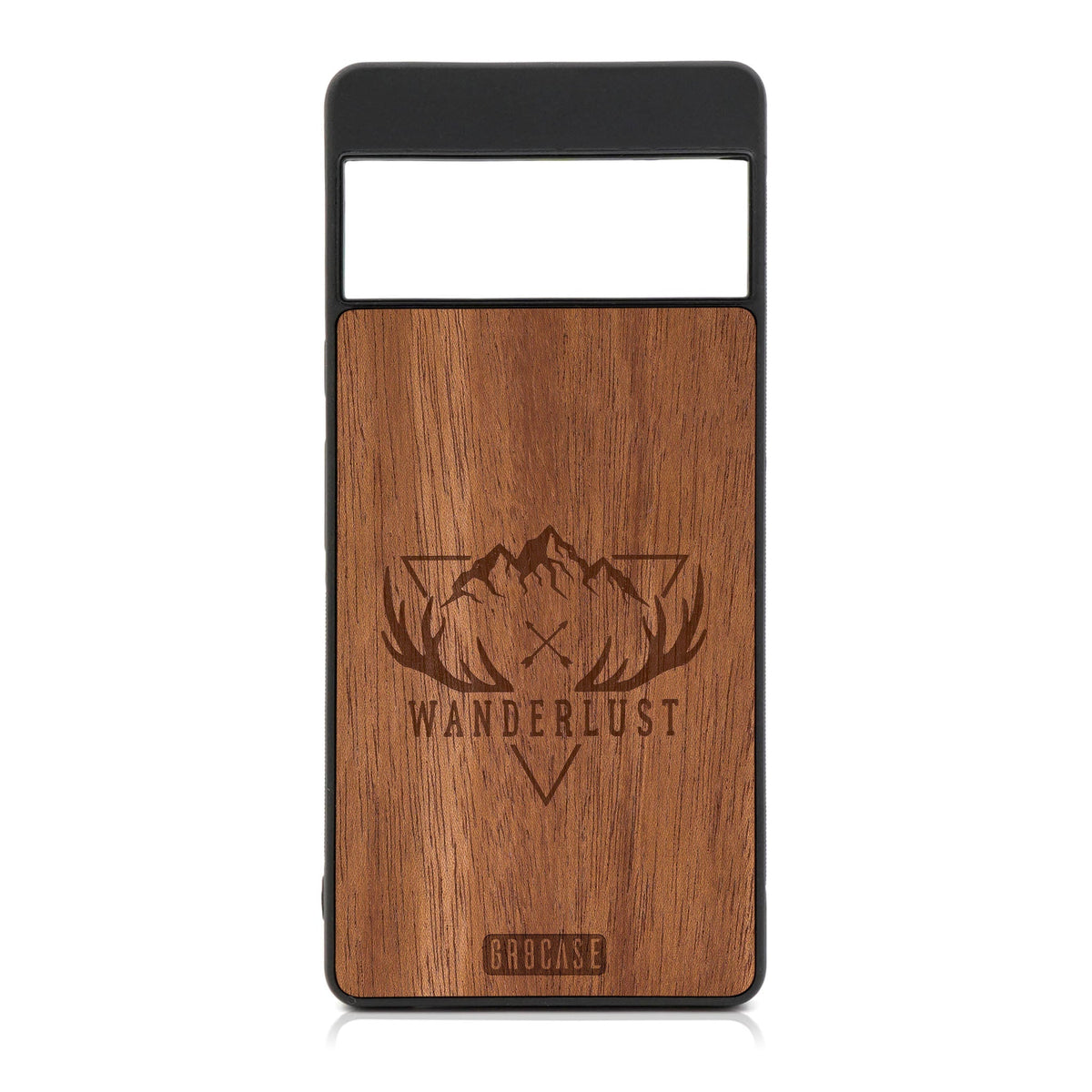 Wanderlust Design Wood Case For Google Pixel 7 Pro