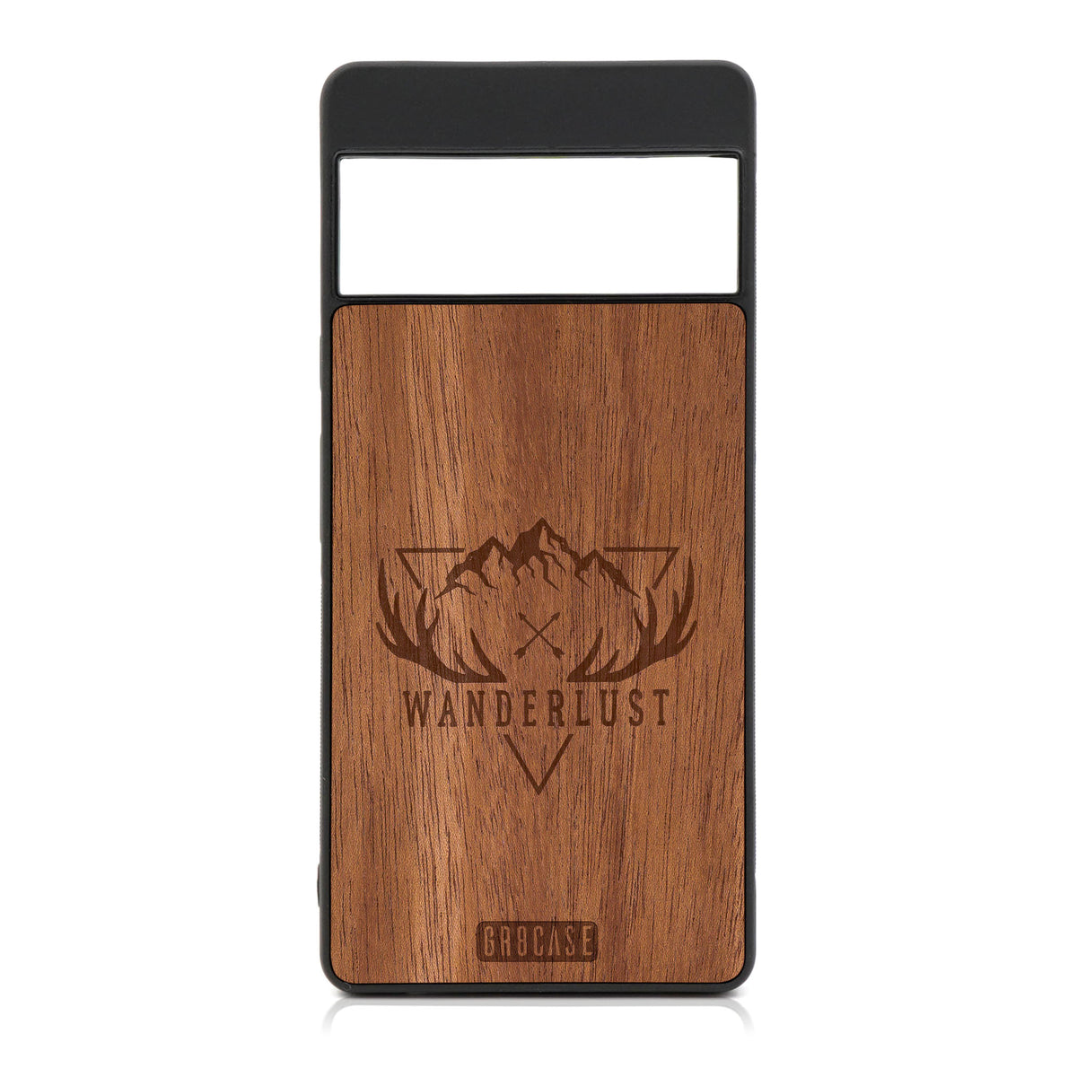 Wanderlust Design Wood Case For Google Pixel 6
