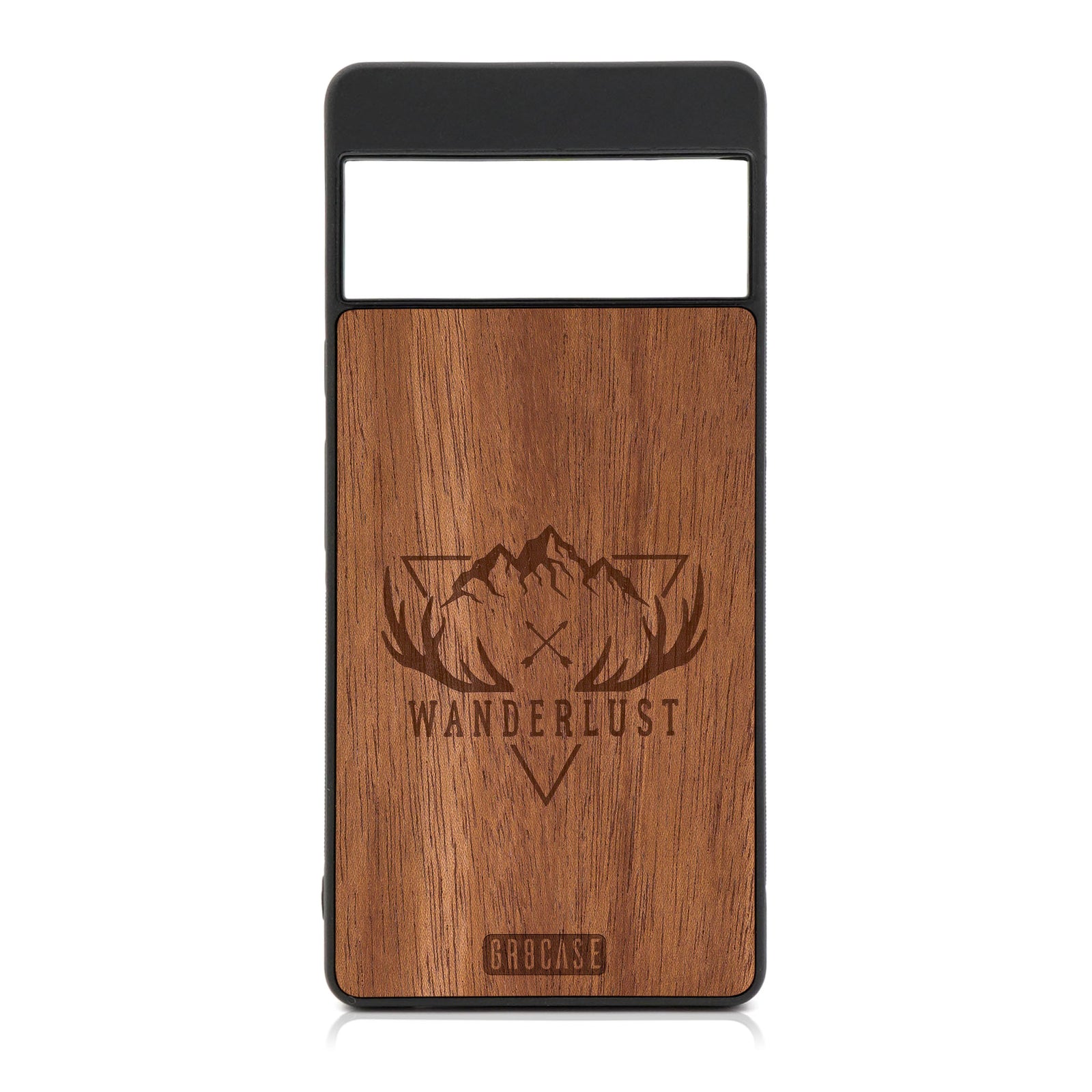 Wanderlust Design Wood Case For Google Pixel 6