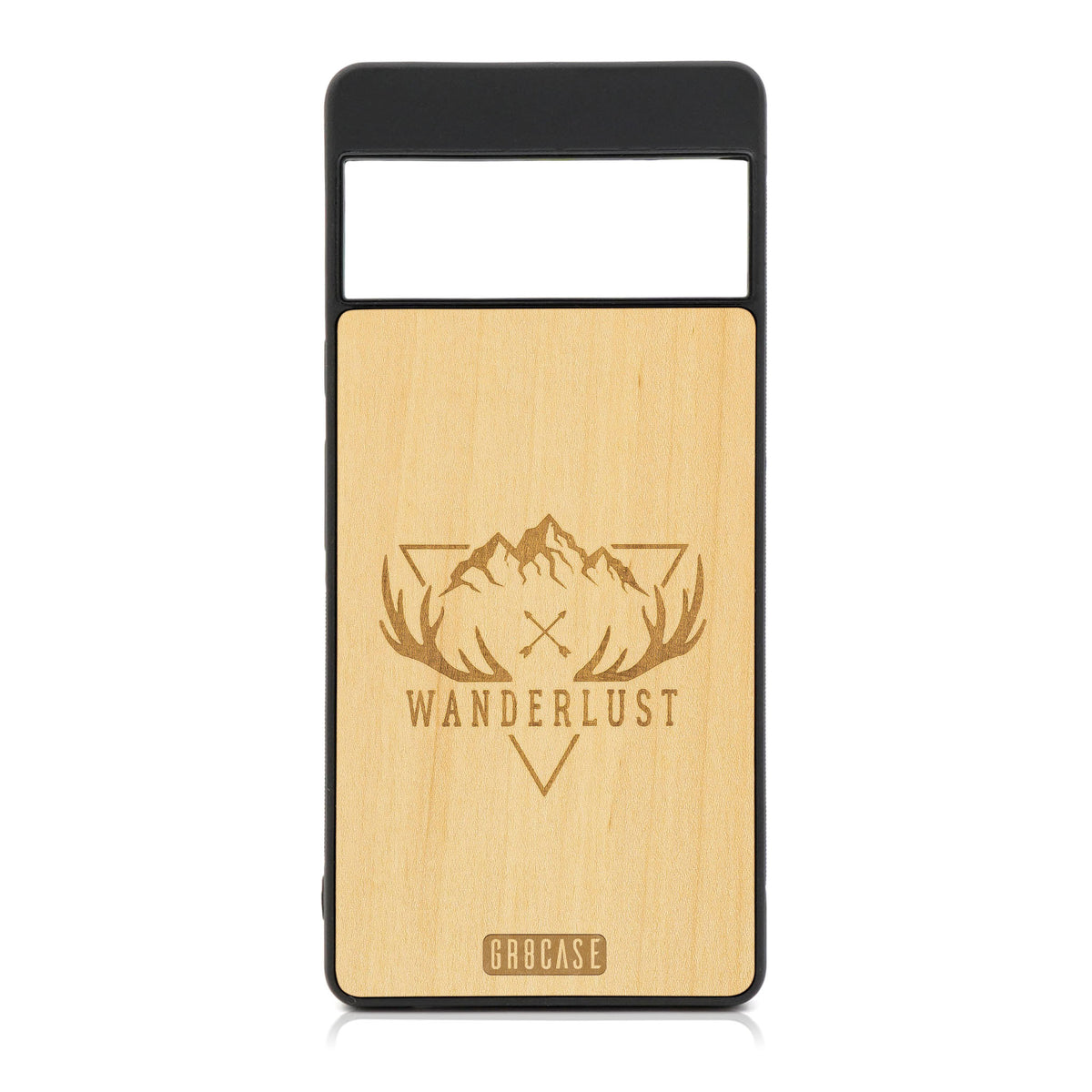 Wanderlust Design Wood Case For Google Pixel 6
