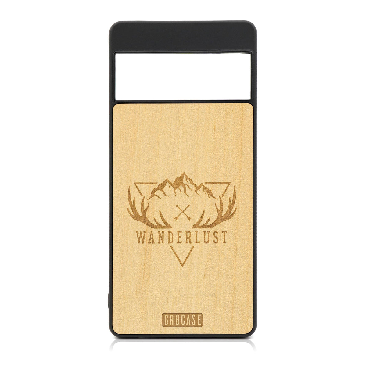 Wanderlust Design Wood Case For Google Pixel 7