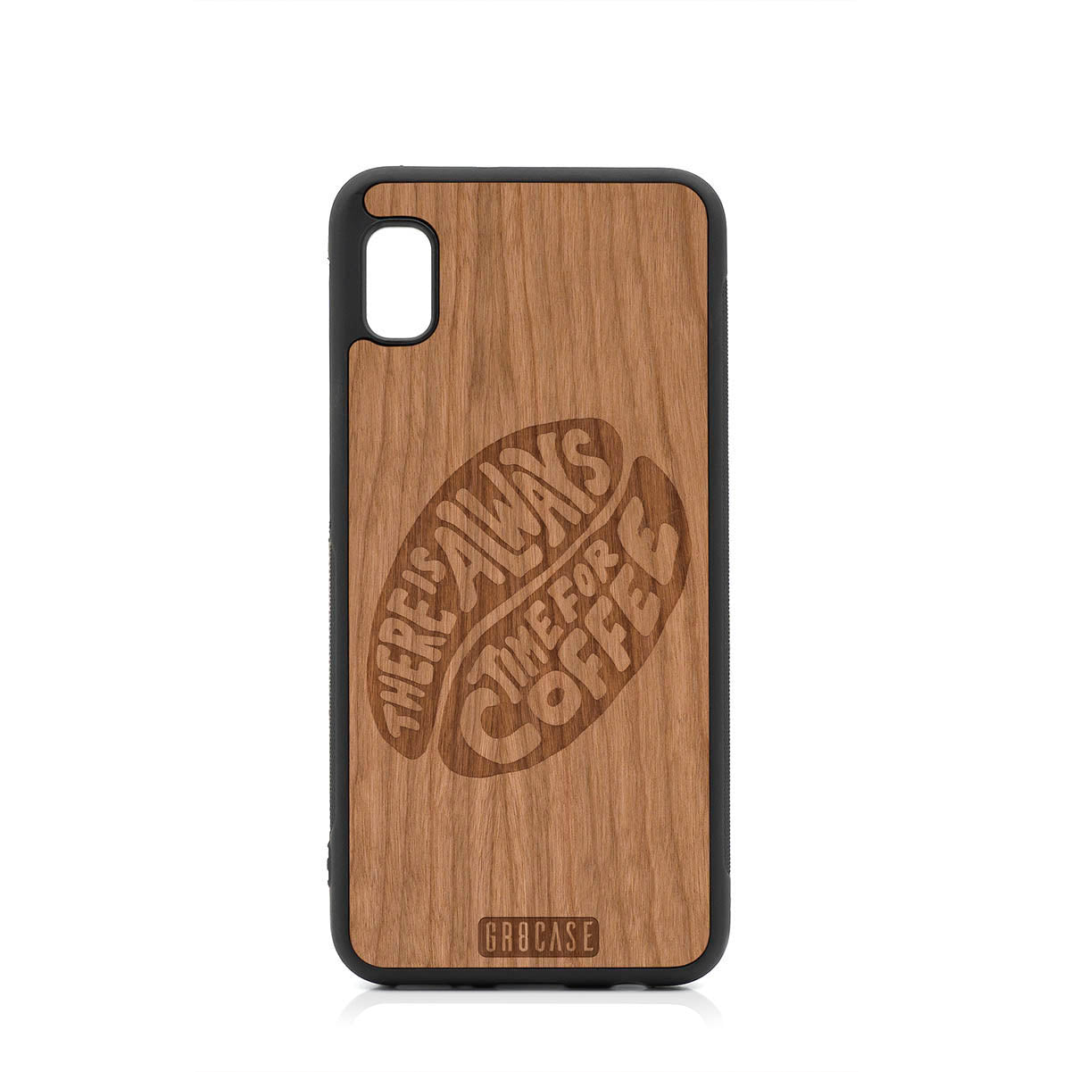 There Is Always Time For Coffee Design Wood Case For Samsung Galaxy A10E