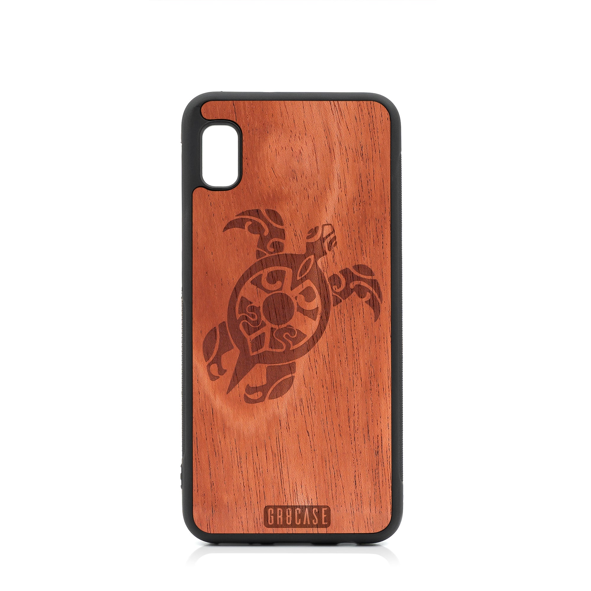 Turtle Design Wood Case For Samsung Galaxy A10E