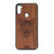 Furry Wolf  Design Wood Case For Samsung Galaxy A11