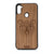 Furry Bear Design Wood Case For Samsung Galaxy A11