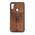 Furry Bear Design Wood Case For Samsung Galaxy A11