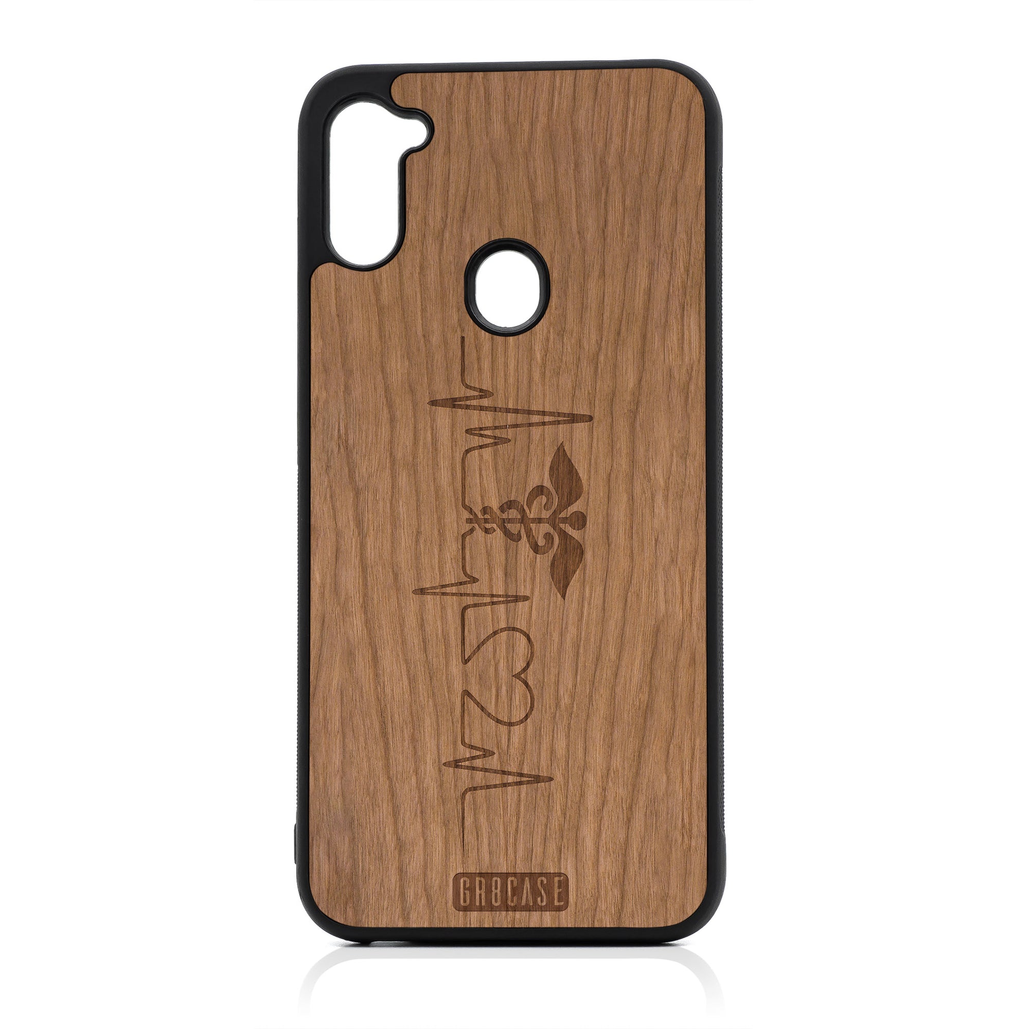 Hero's Heart (Nurse, Doctor) Design Wood Case For Samsung Galaxy A11