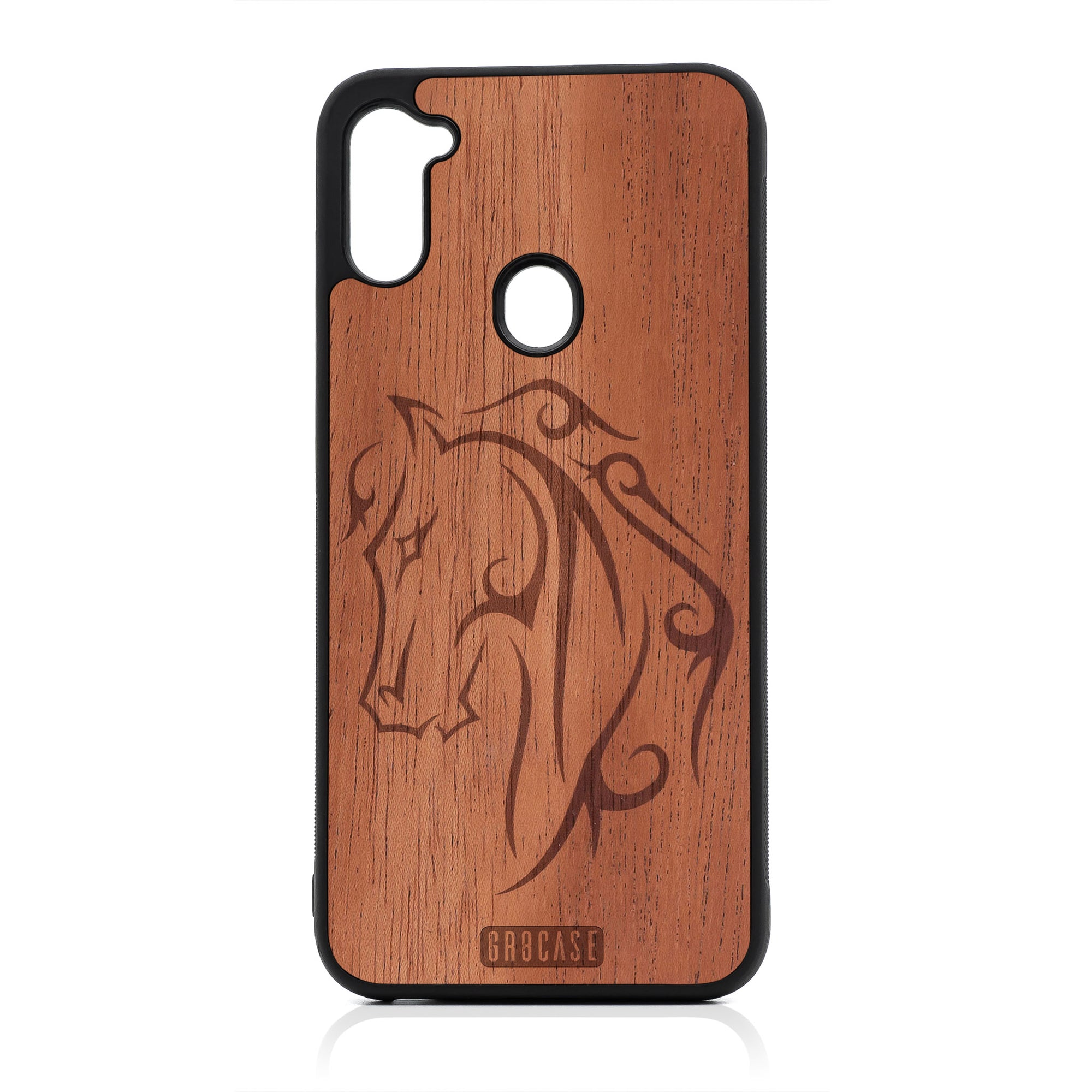 Horse Tattoo Design Wood Case For Samsung Galaxy A11