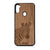 Lookout Zebra Design Wood Case For Samsung Galaxy A11