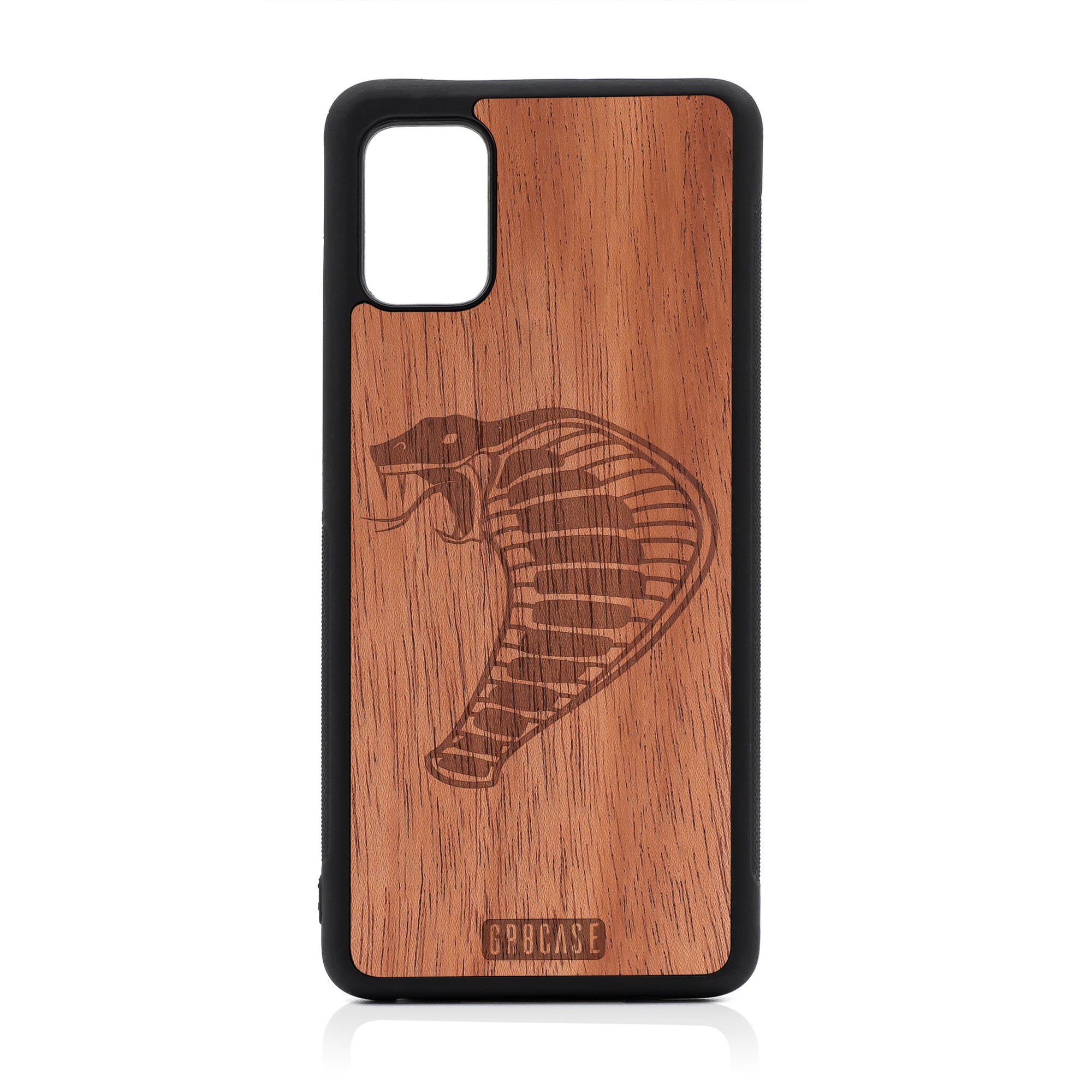 Cobra Design Wood Case For Samsung Galaxy A51 5G