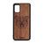 Furry Bear Design Wood Case For Samsung Galaxy A51