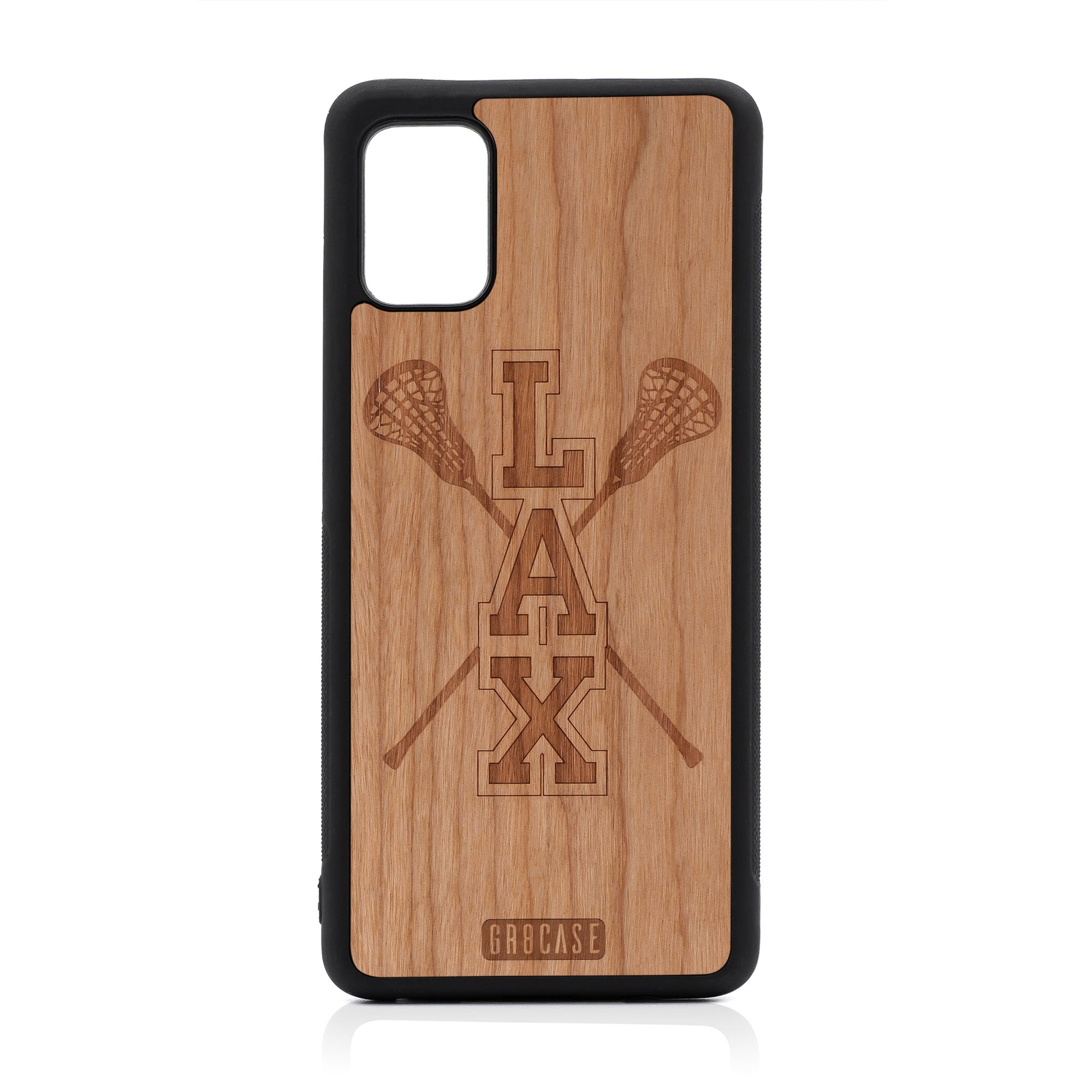 Lacrosse (LAX) Sticks Design Wood Case For Samsung Galaxy A51