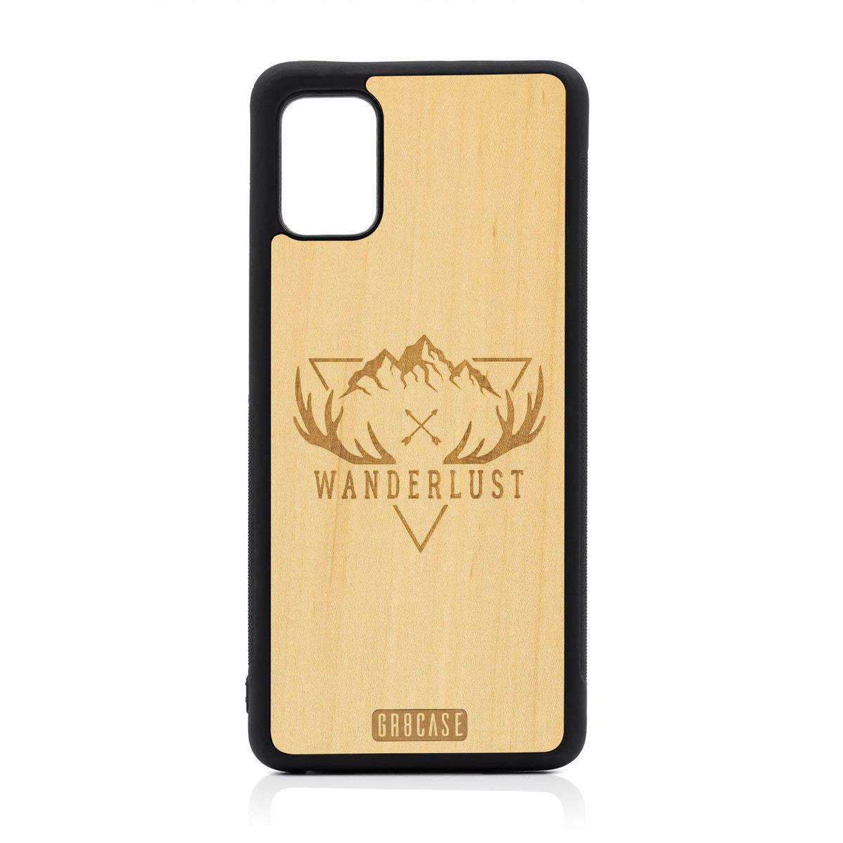 Wanderlust Design Wood Case For Samsung Galaxy A51