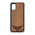 Whale Tail Design Wood Case For Samsung Galaxy A51-5G