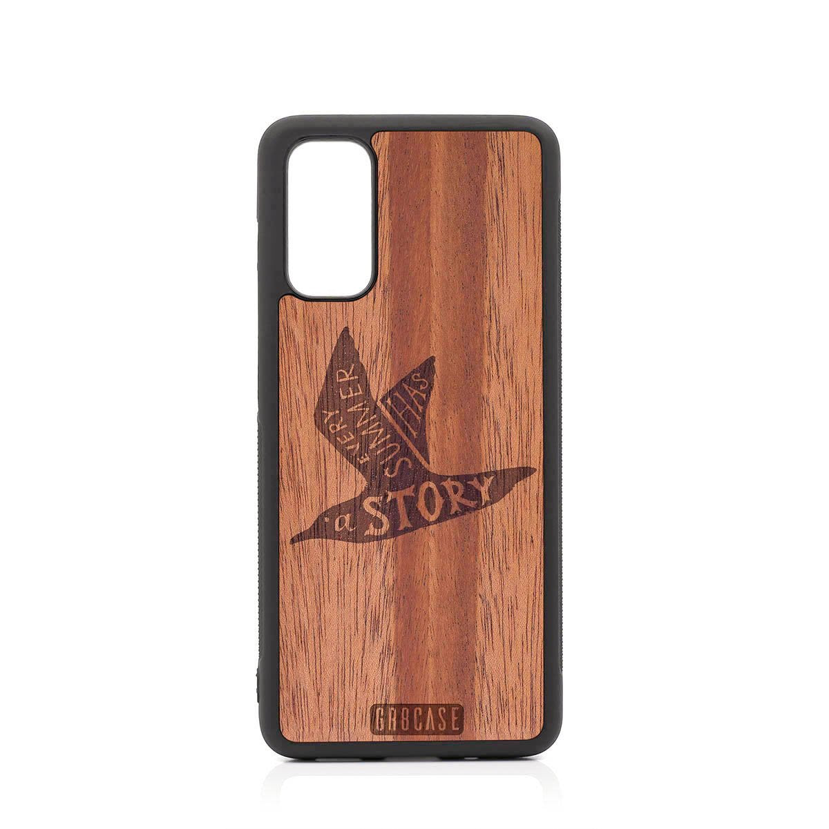 Every Summer Has A Story (Seagull) Design Wood Case For Samsung Galaxy S20 FE 5G