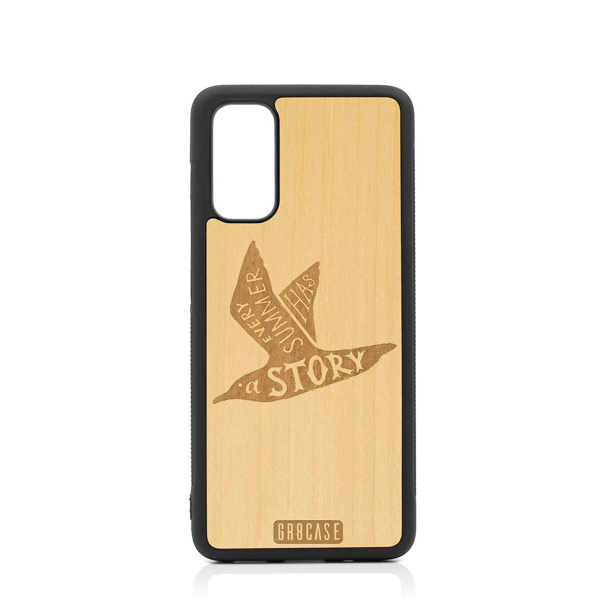Every Summer Has A Story (Seagull) Design Wood Case For Samsung Galaxy S20