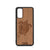 The Voice Of The Sea Speaks To The Soul (Turtle) Design Wood Case For Samsung Galaxy S20
