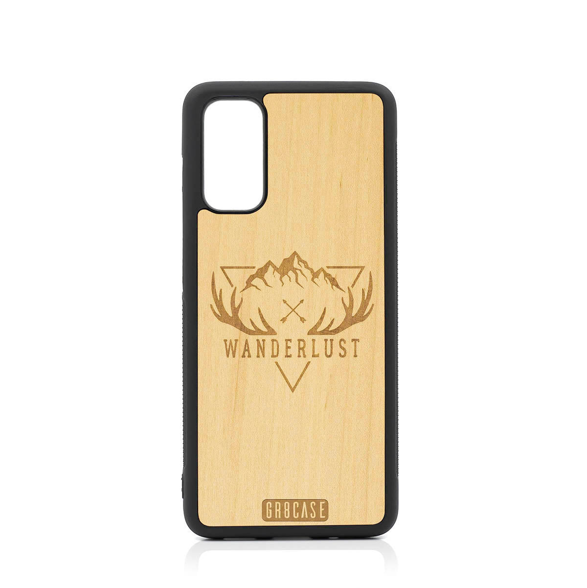Wanderlust Design Wood Case For Samsung Galaxy S20