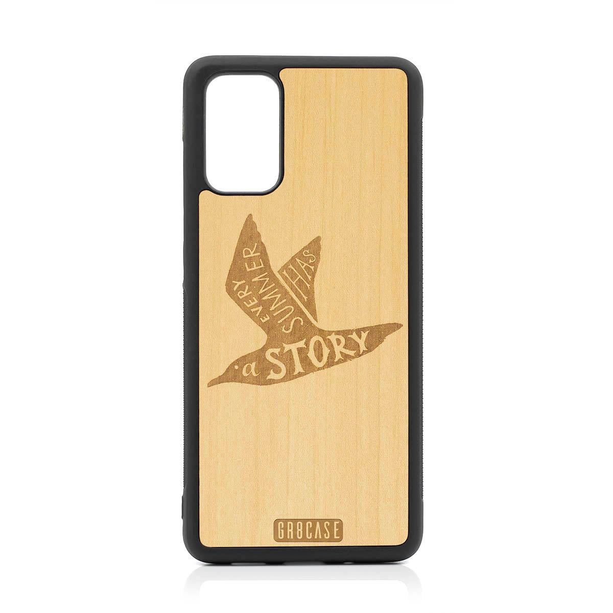 Every Summer Has A Story (Seagull) Design Wood Case For Samsung Galaxy S20 Plus