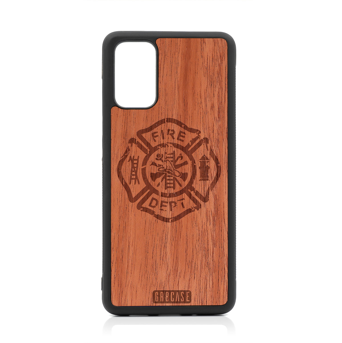 Fire Department Design Wood Case Samsung Galaxy S20 Plus by GR8CASE