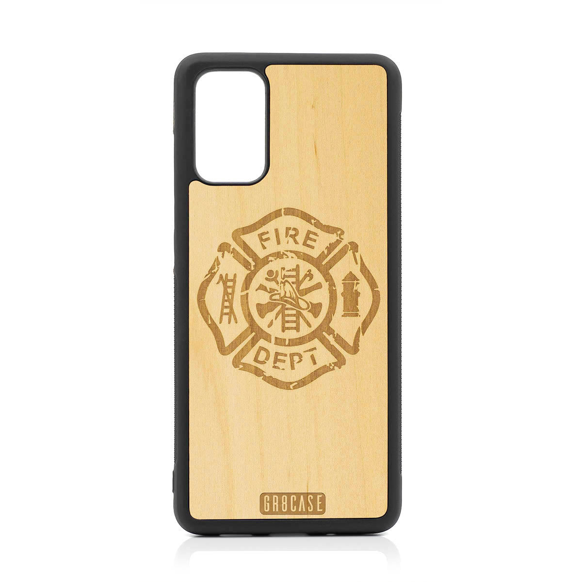 Fire Department Design Wood Case Samsung Galaxy S20 Plus by GR8CASE