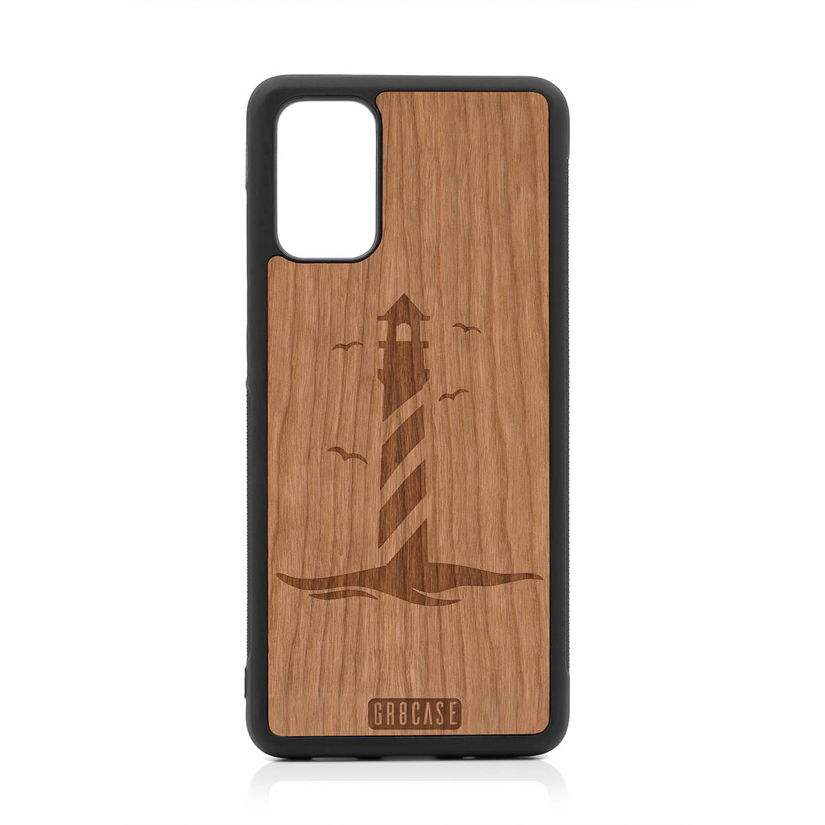 Lighthouse Design Wood Case For Samsung Galaxy S20 Plus