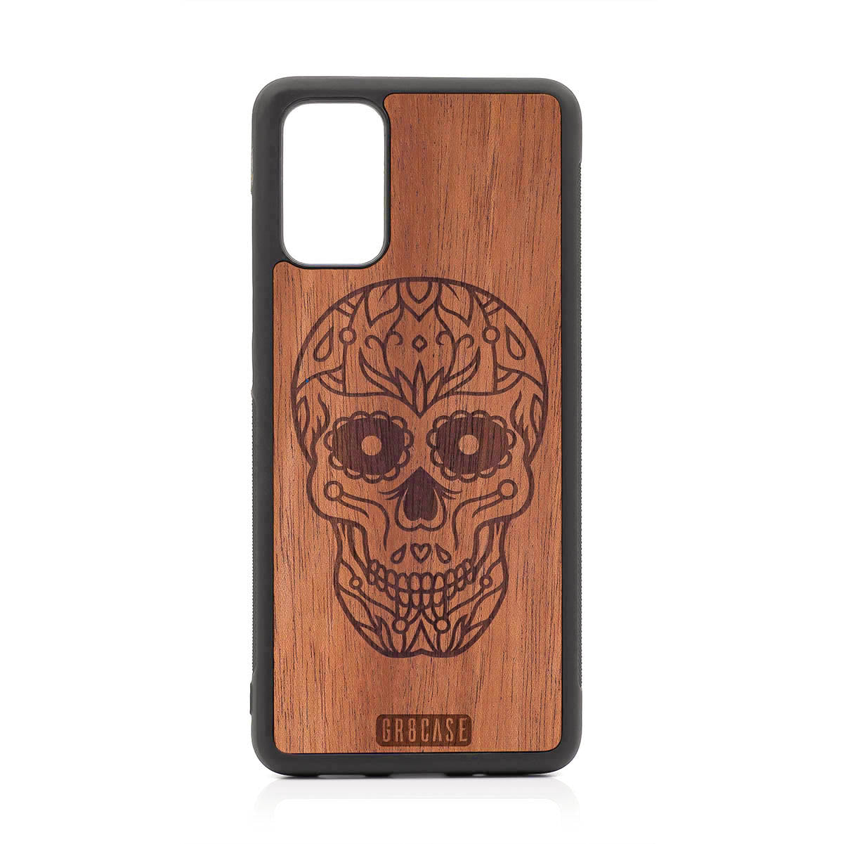 Sugar Skull Design Wood Case For Samsung Galaxy S20 Plus by GR8CASE