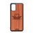 Swans Design Wood Case For Samsung Galaxy S20 Plus
