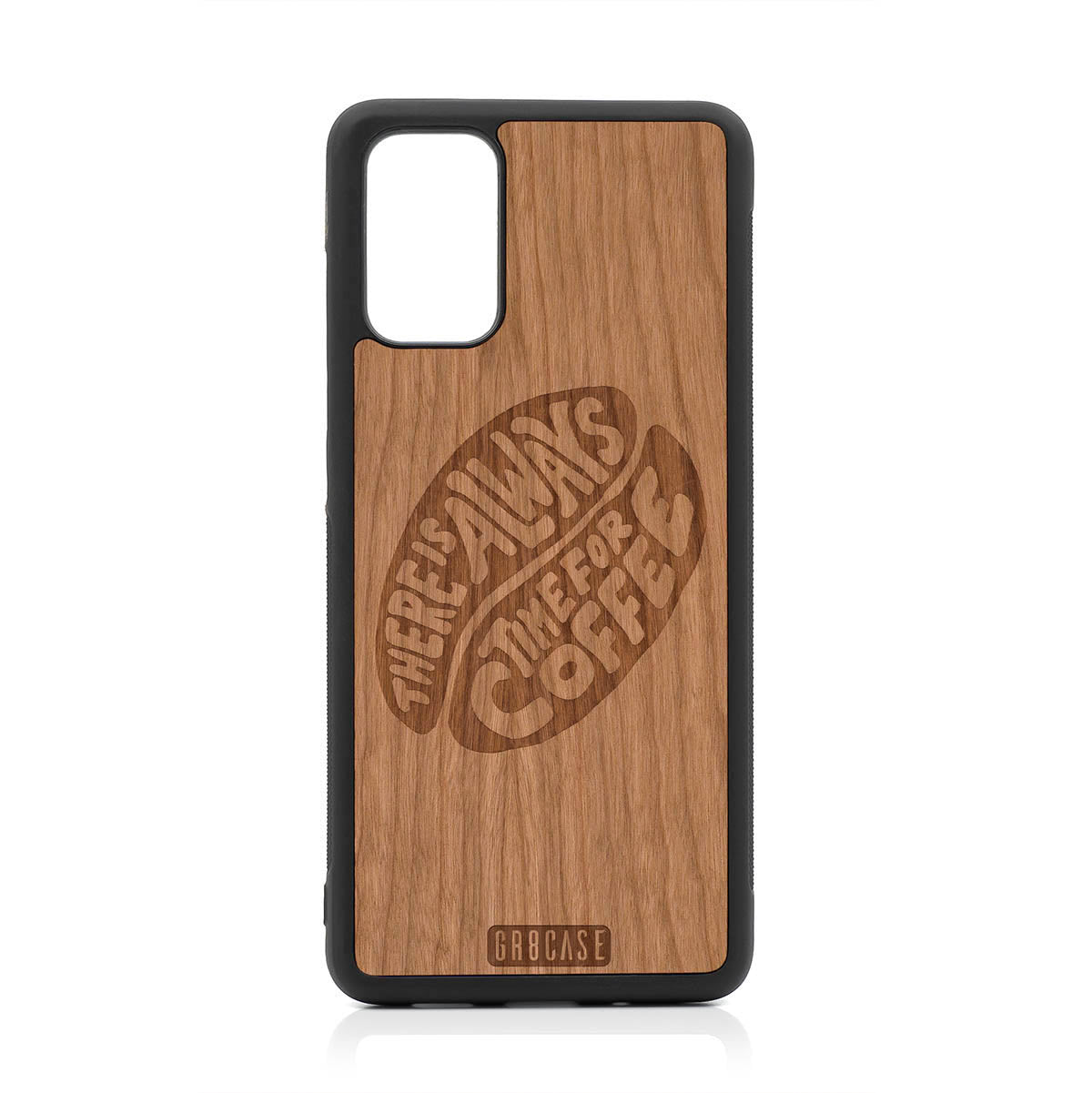 There Is Always Time For Coffee Design Wood Case For Samsung Galaxy S20 Plus