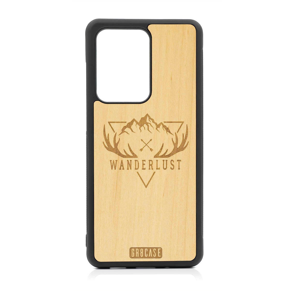 Wanderlust Design Wood Case For Samsung Galaxy S20 Ultra