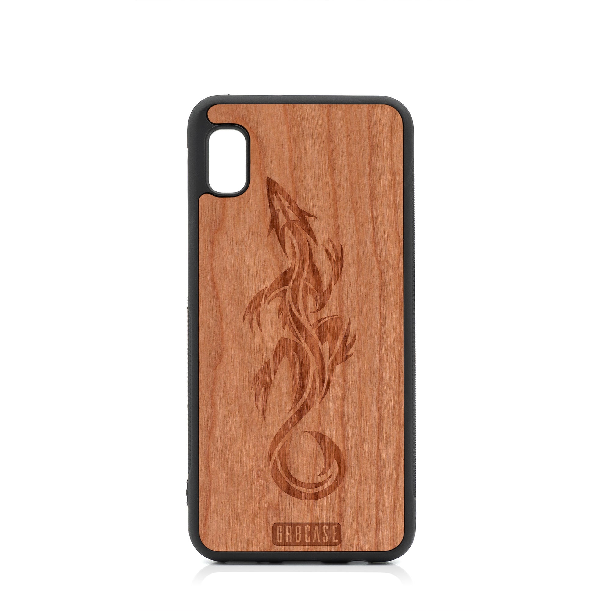 Lizard Design Wood Case For Samsung Galaxy A10E by GR8CASE