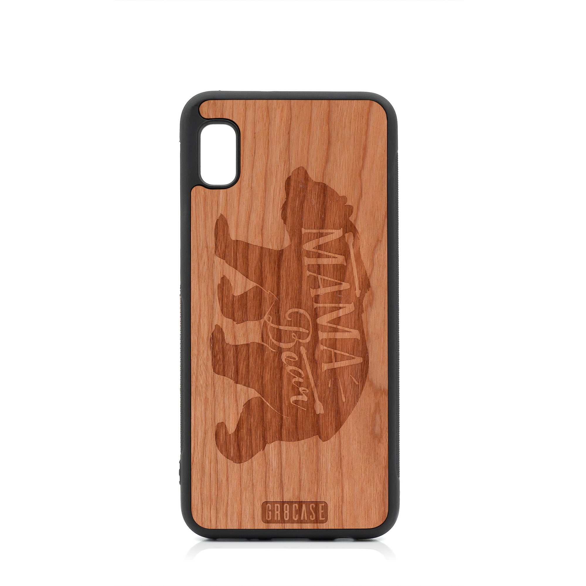 Mama Bear Design Wood Case For Samsung Galaxy A10E by GR8CASE