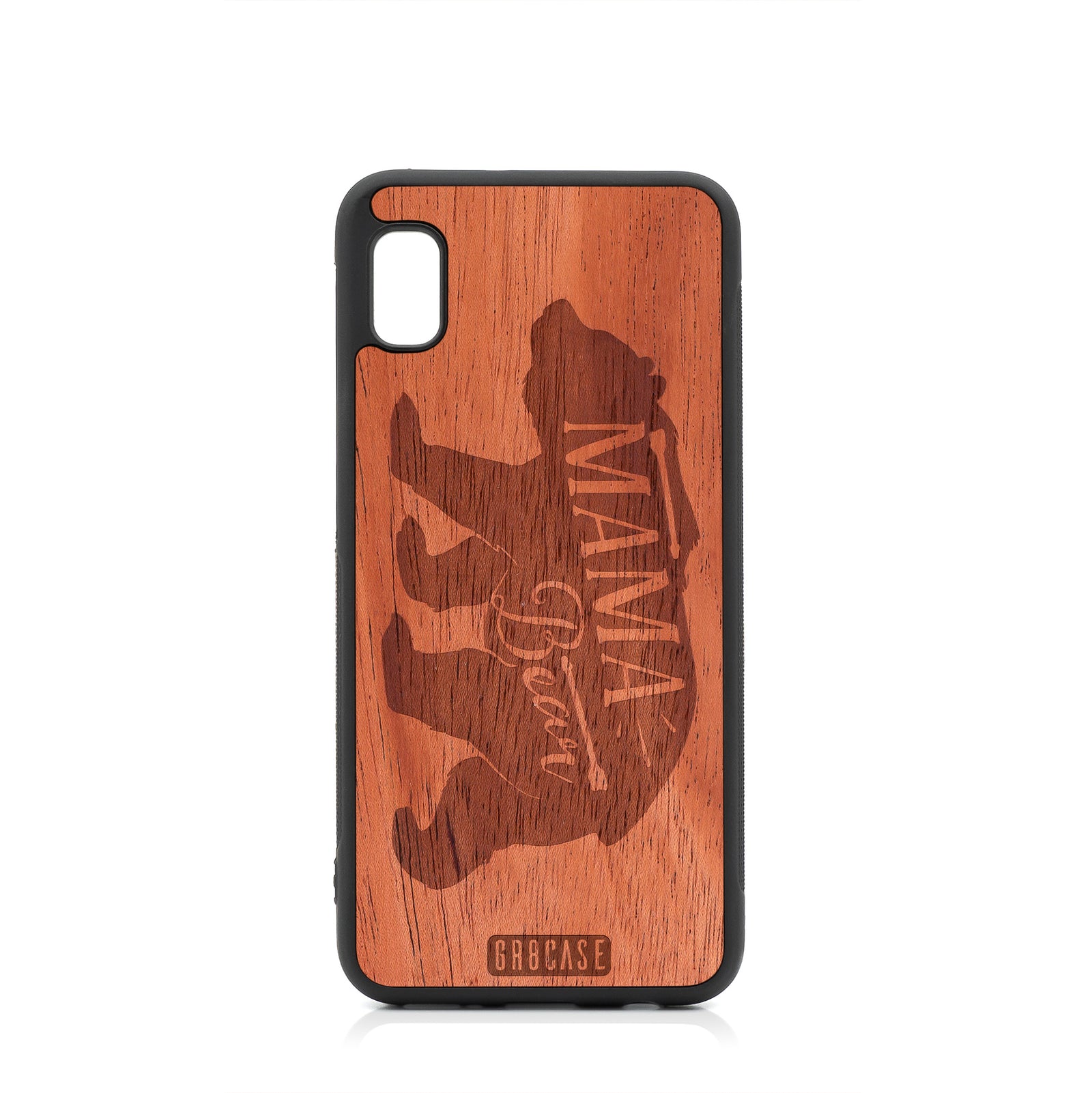 Mama Bear Design Wood Case For Samsung Galaxy A10E by GR8CASE