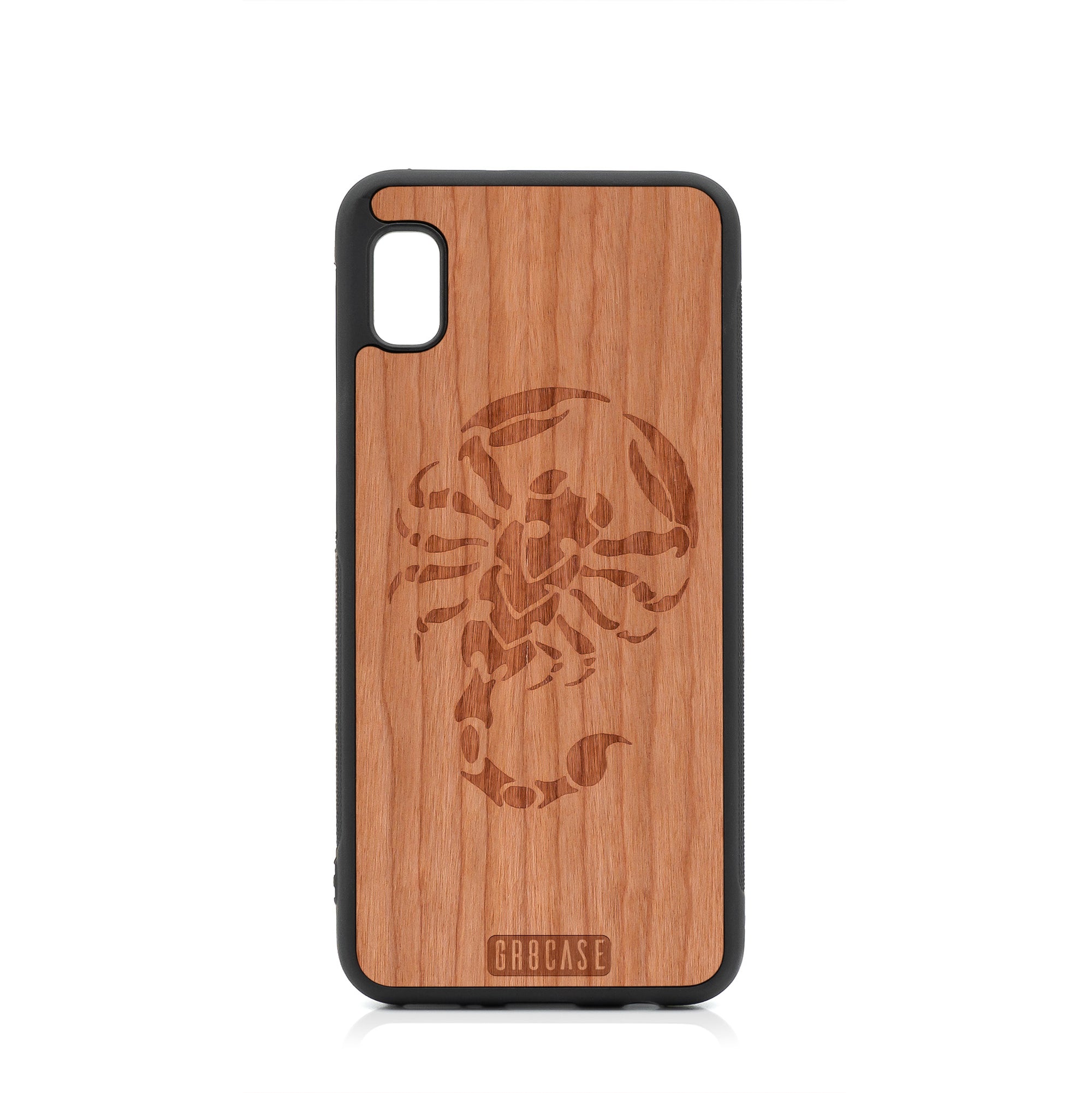 Scorpion Design Wood Case For Samsung Galaxy A10E by GR8CASE