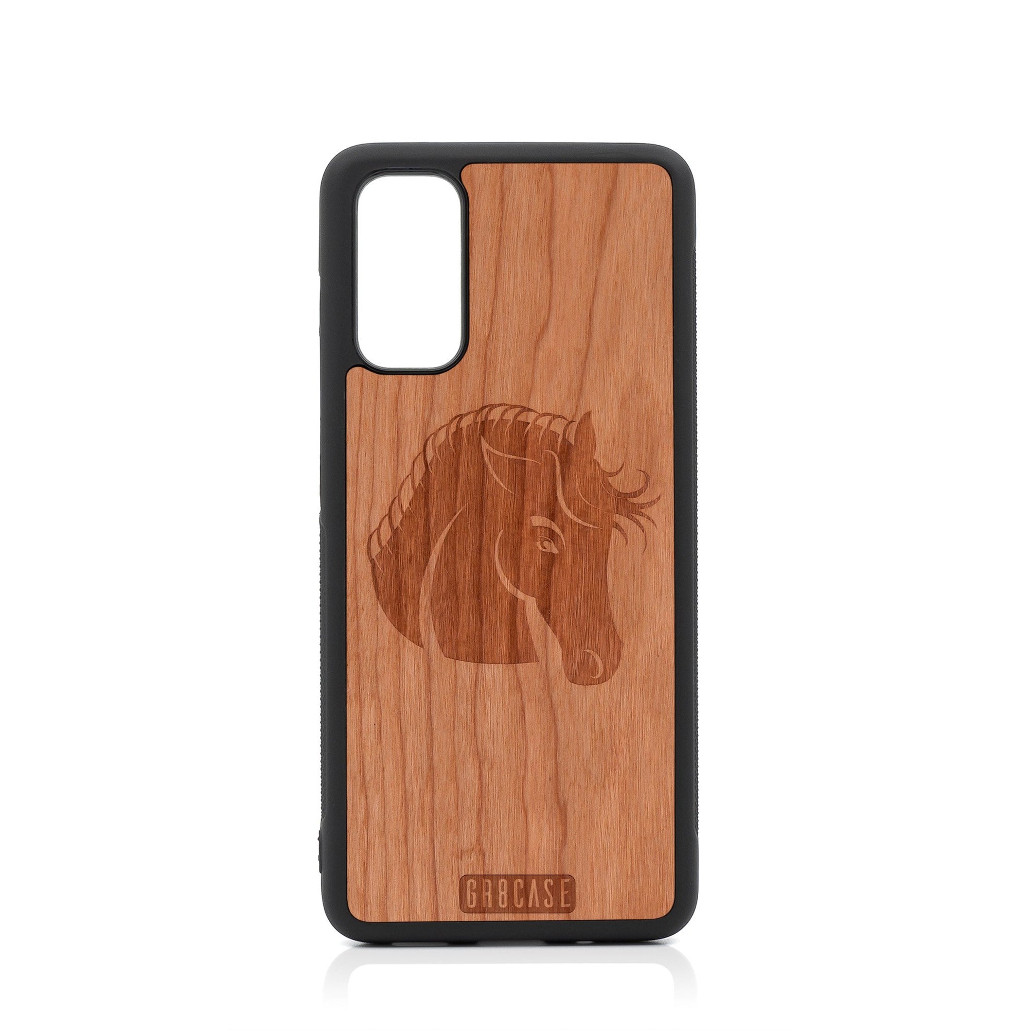 Horse Design Wood Case For Samsung Galaxy S20 FE 5G by GR8CASE