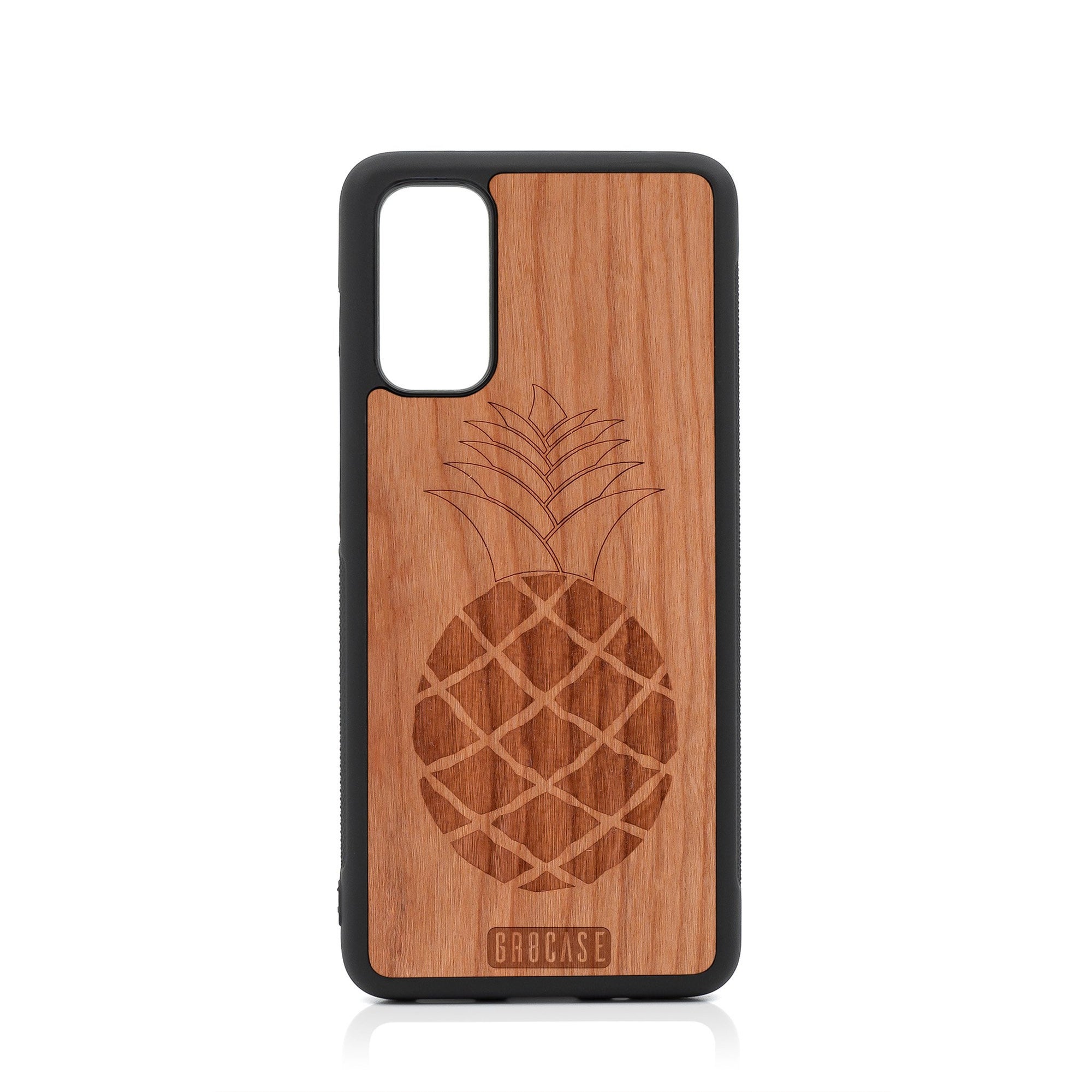Pineapple Design Wood Case For Samsung Galaxy S20 FE 5G by GR8CASE