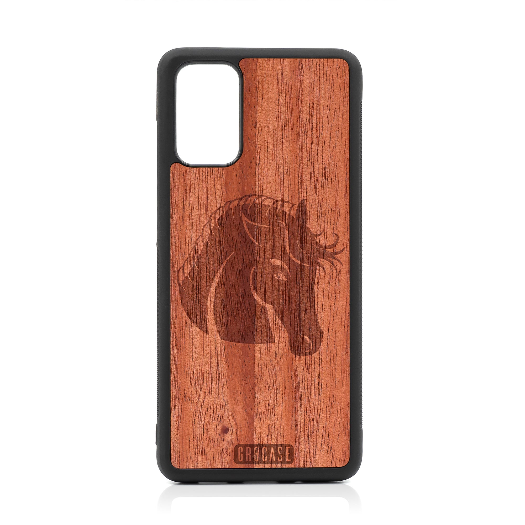 Horse Design Wood Case For Samsung Galaxy S20 Plus by GR8CASE