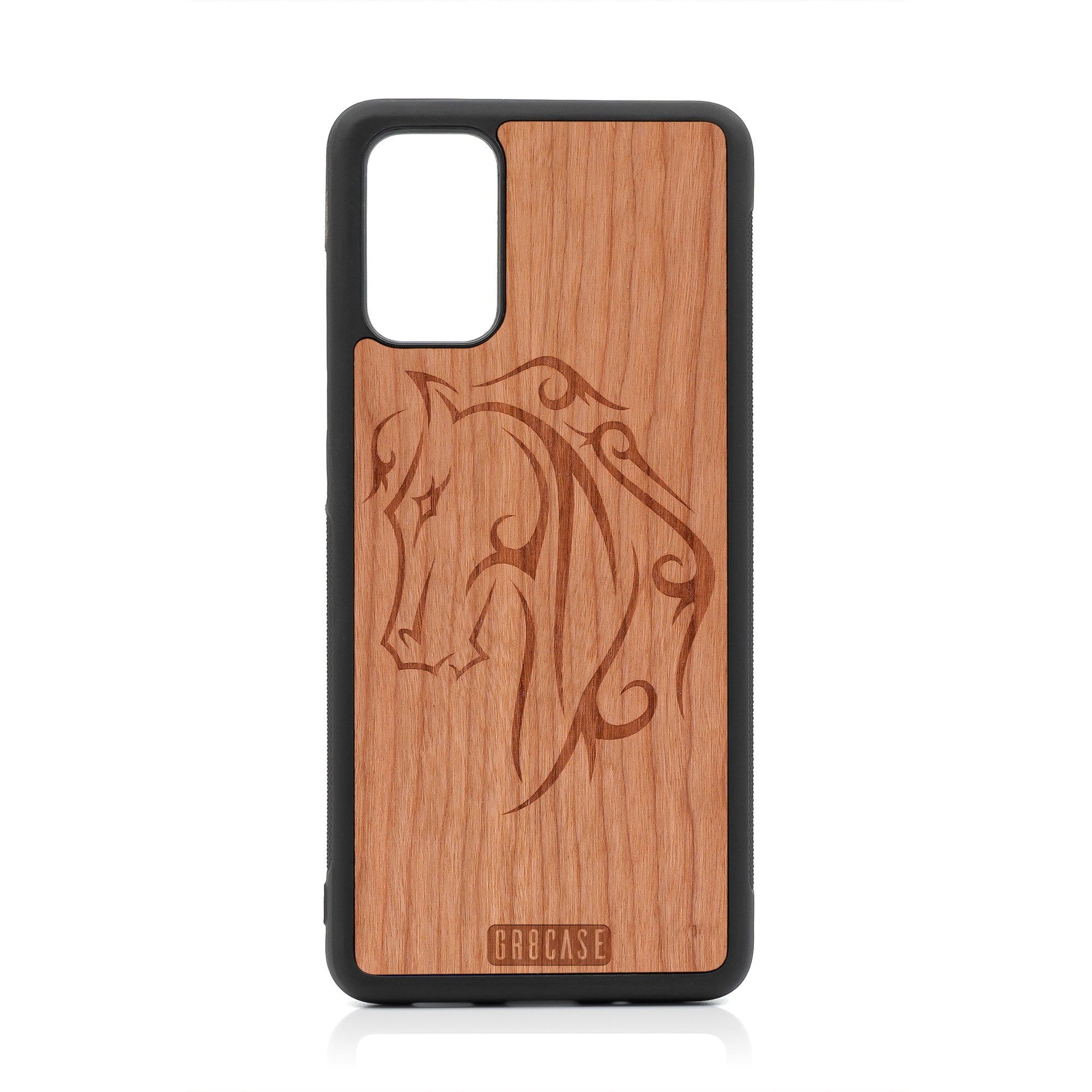 Horse Tattoo Design Wood Case For Samsung Galaxy S20 Plus by GR8CASE