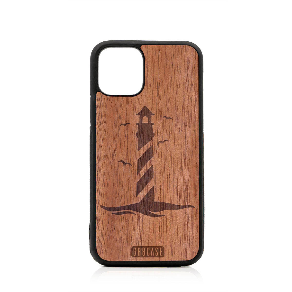 Lighthouse Design Wood Case For iPhone 11 Pro