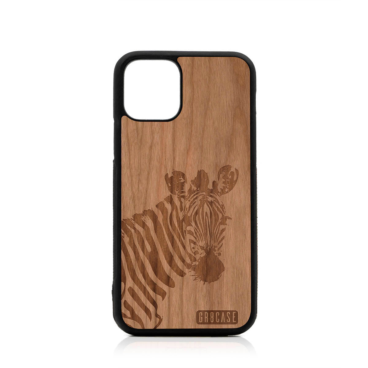 Lookout Zebra Design Wood Case For iPhone 11 Pro