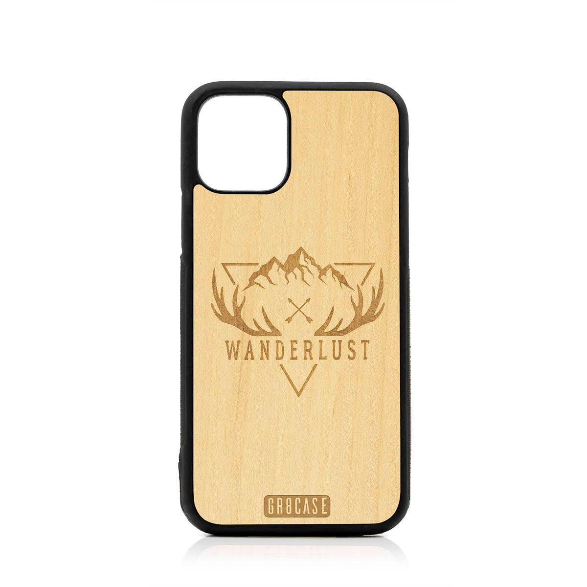 Wanderlust Design Wood Case For iPhone 11 Pro