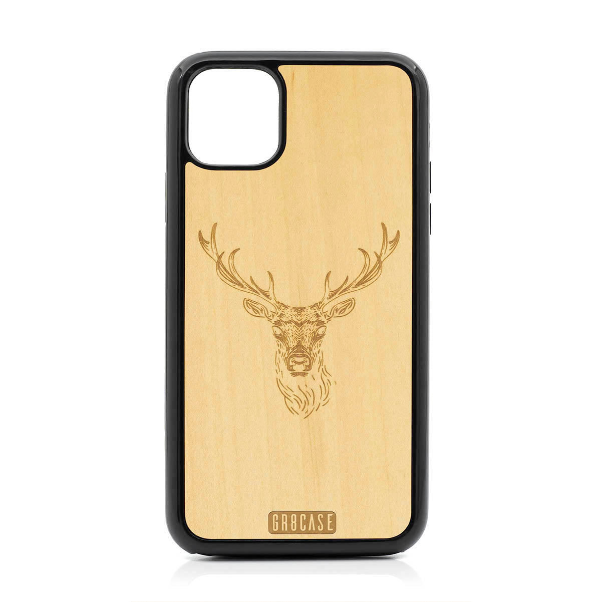 Elk Buck Design Wood Case For iPhone 11 Pro Max by GR8CASE