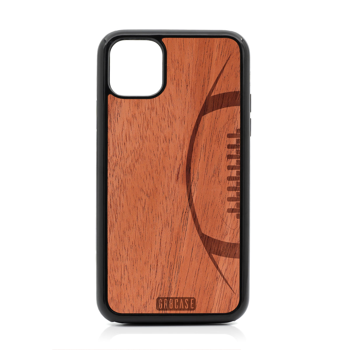 Football Design Wood Case For iPhone 11 Pro Max by GR8CASE
