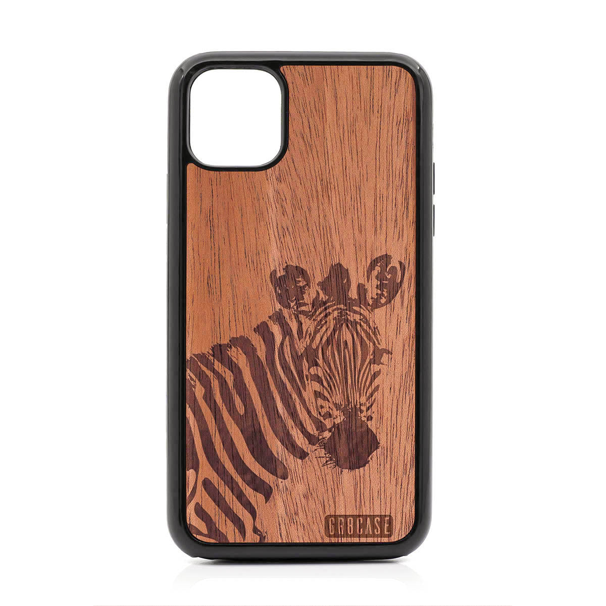 Lookout Zebra Design Wood Case For iPhone 11 Pro Max