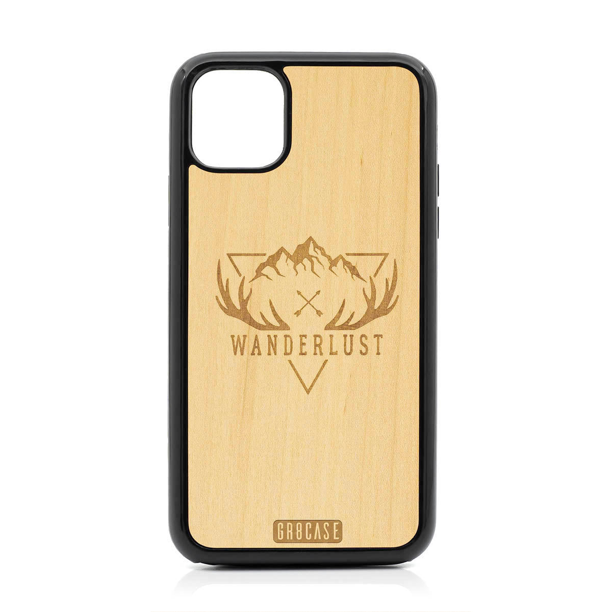 Wanderlust Design Wood Case For iPhone 11 Pro Max