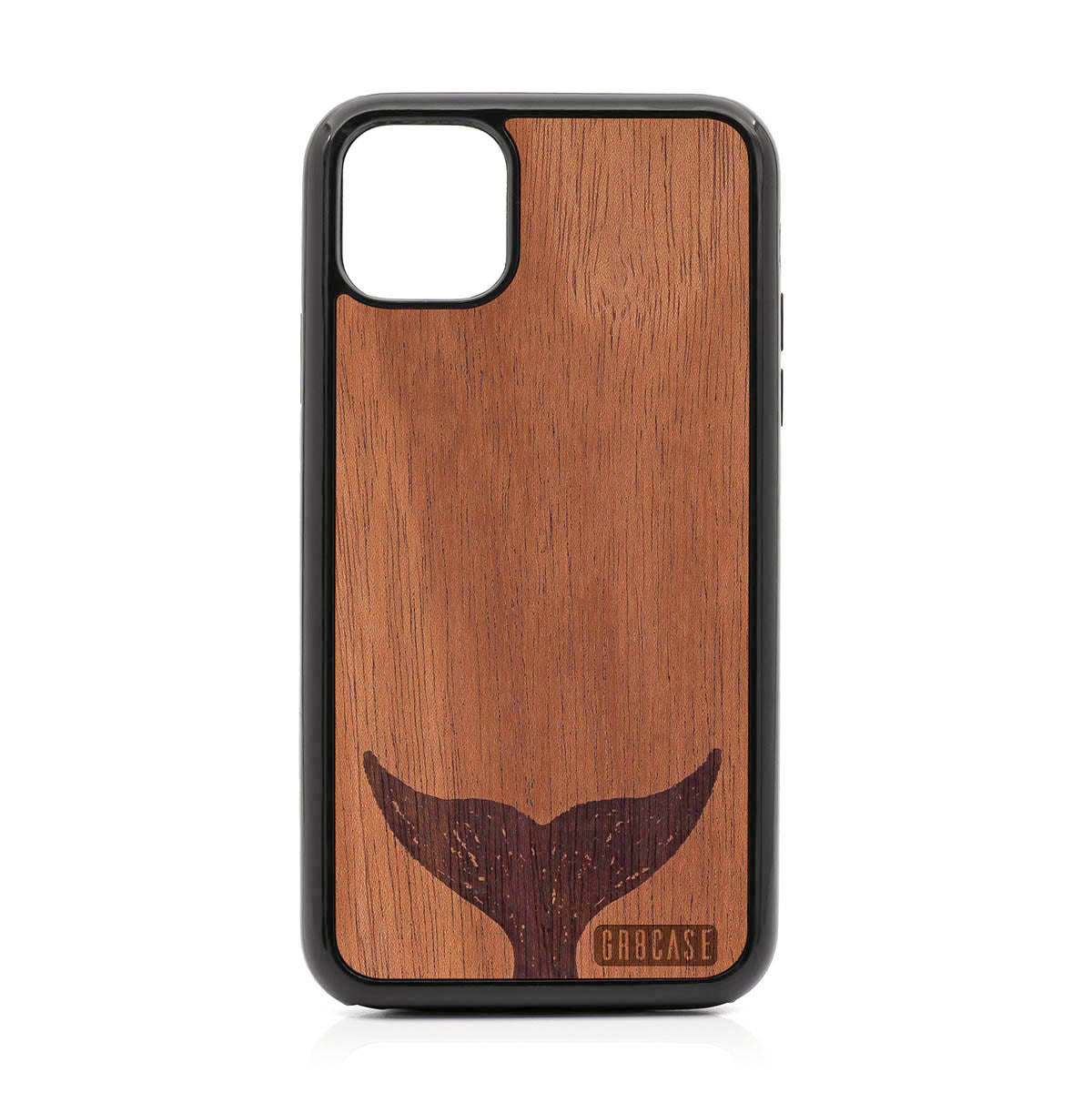 Whale Tail Design Wood Case For iPhone 11 Pro Max