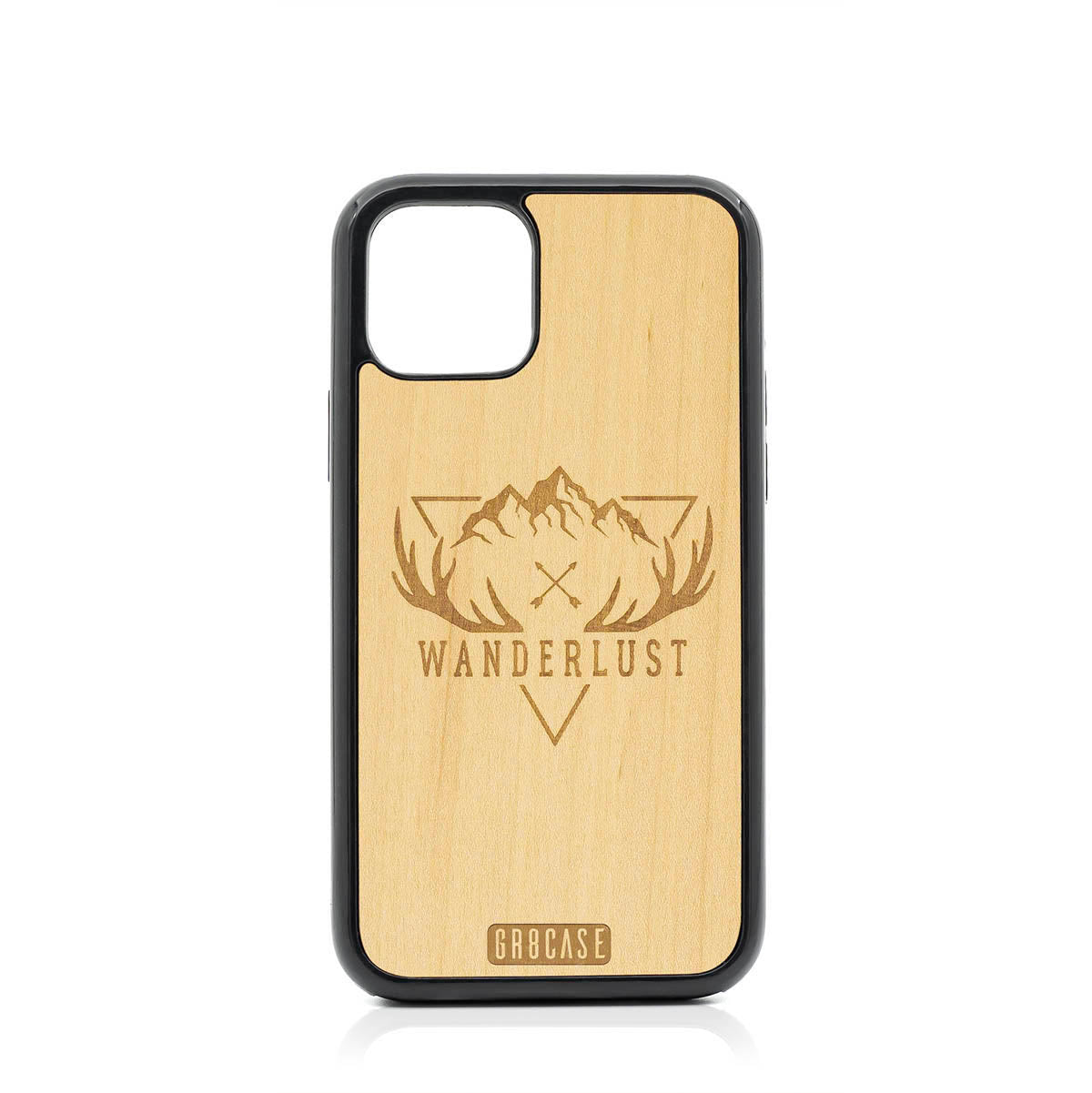 Wanderlust Design Wood Case For iPhone 11 Pro