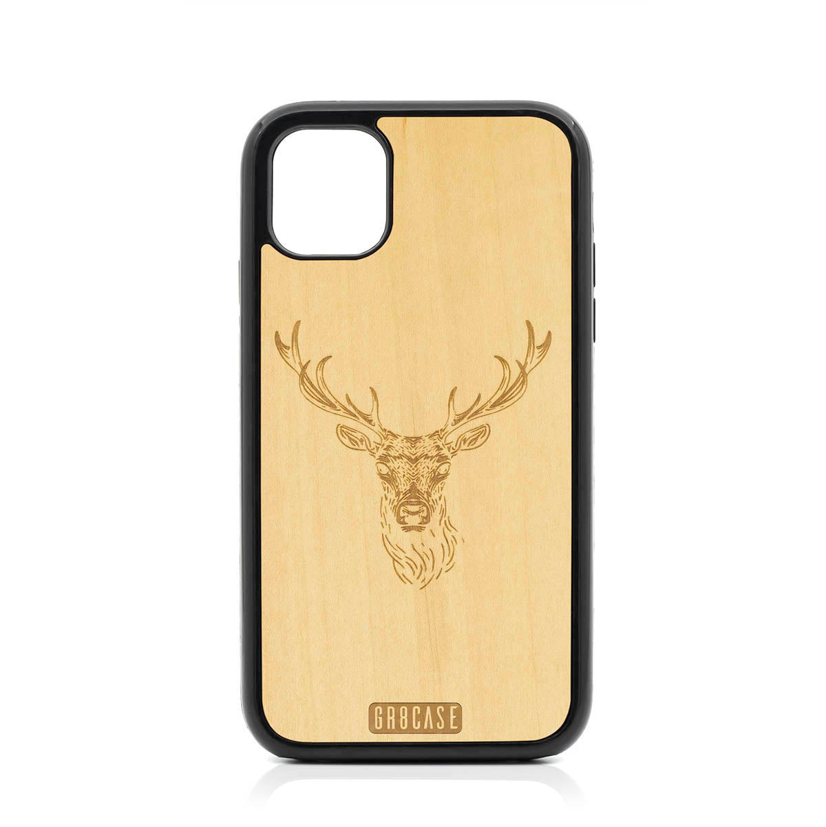 Elk Buck Design Wood Case For iPhone 11 by GR8CASE