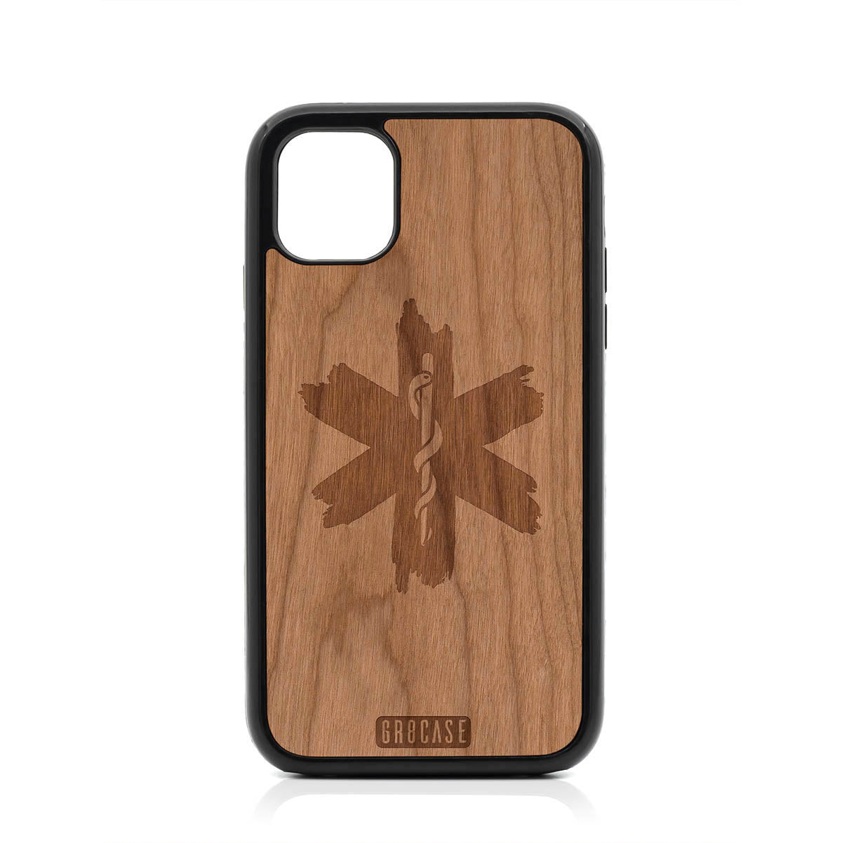 EMT Design Wood Case For iPhone 11 by GR8CASE