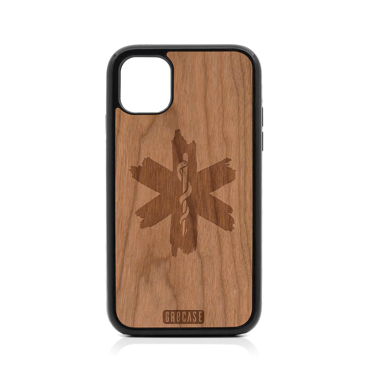 EMT Design Wood Case For iPhone 11 Pro Max by GR8CASE